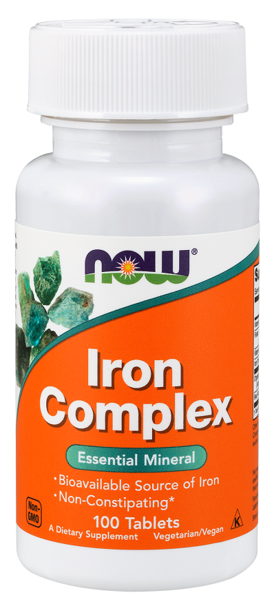 Now Iron Complex 100 tabs