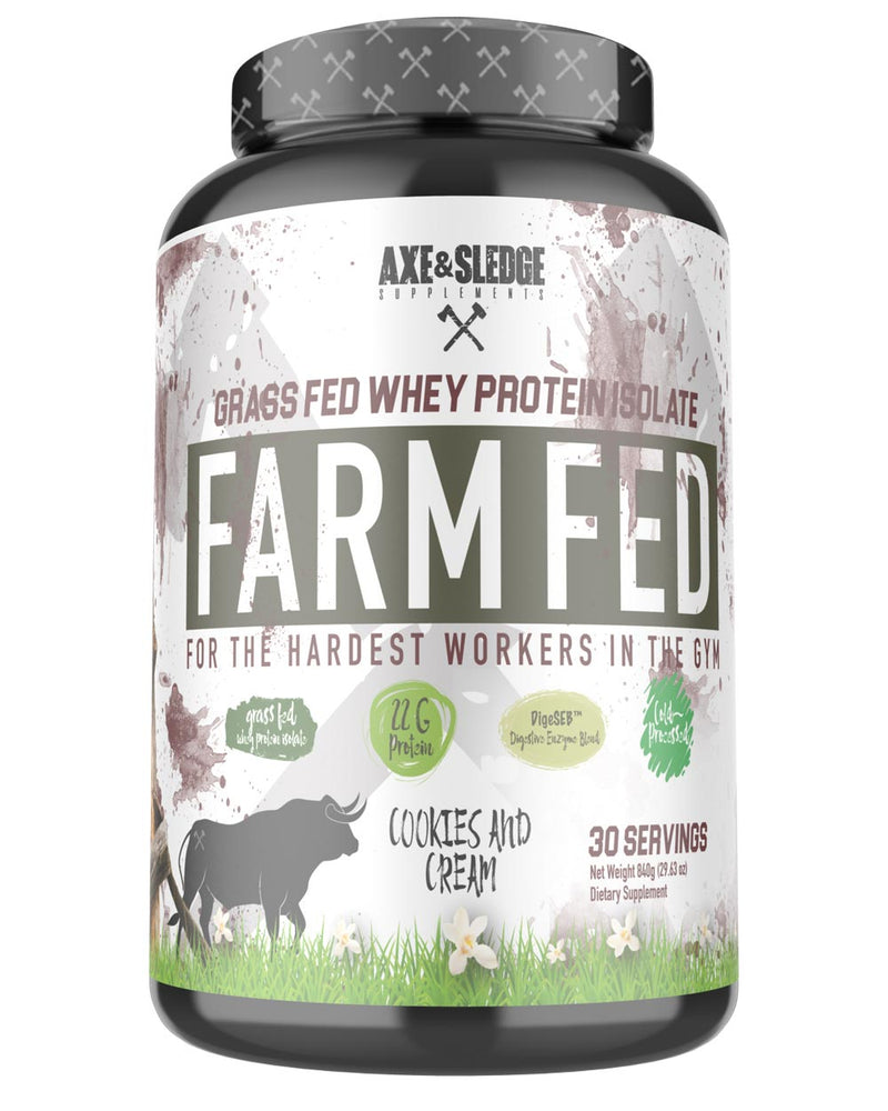 FARM FED PROTEIN // GRASS-FED WHEY PROTEIN ISOLATE